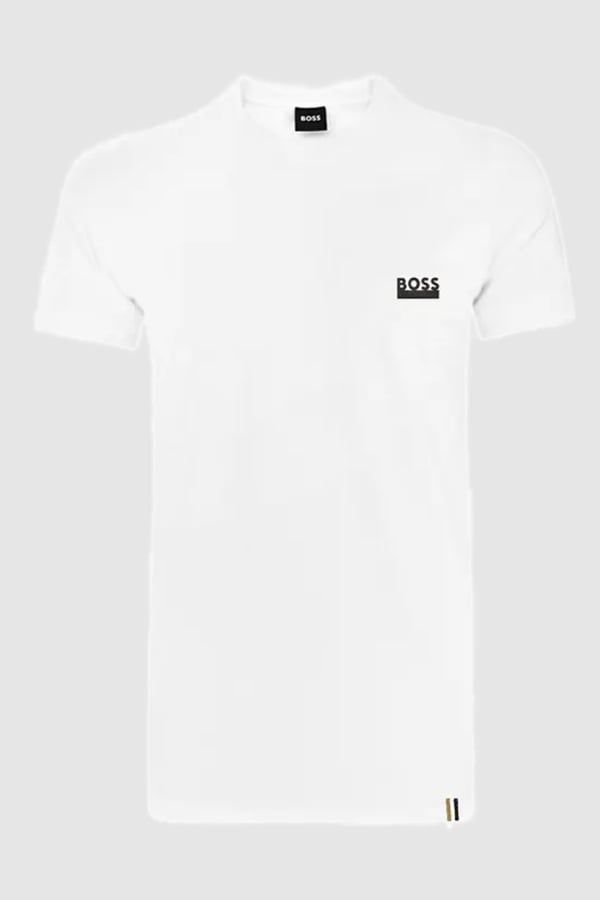 ΜΠΛΟΥΖΑ T-SHIRT BOSS - 100 ΛΕΥΚΟ